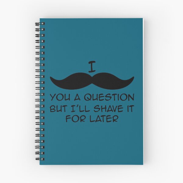Item preview, Town Tees Mustache You A Question Shirt designed and sold by TownTees.