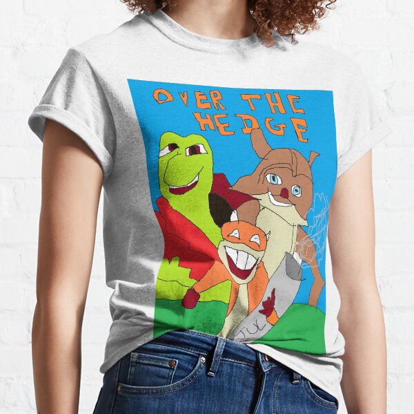 Over The Hedge MS paint Artwork Classic T-Shirt