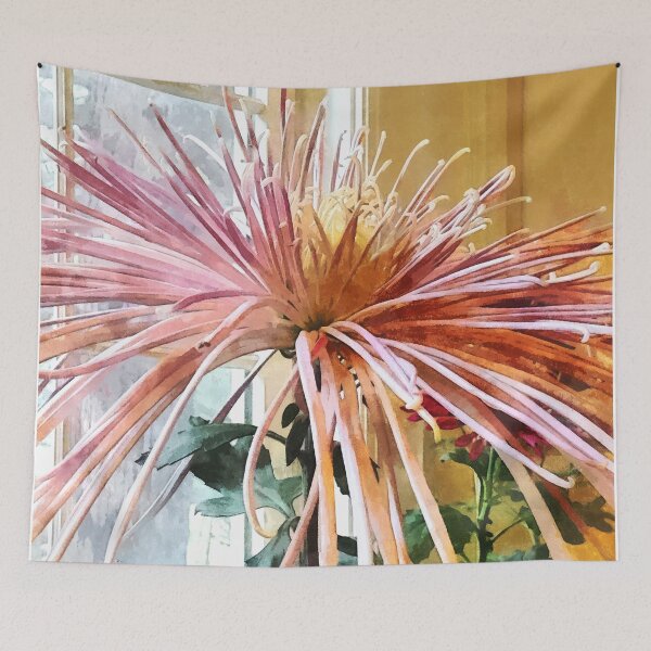 Item preview, Flowers - Spider Mum Pink Splendor designed and sold by Susan Savad.