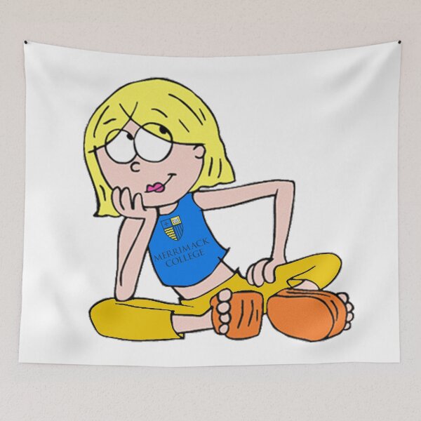 Item preview, Lizzie wearing Merrimack College Logo designed and sold by jmaxwellw.