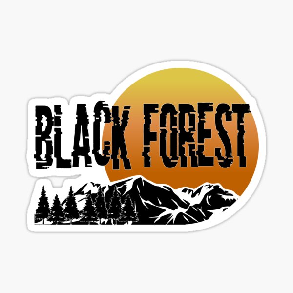 Schwarzwald Black Forest Sticker