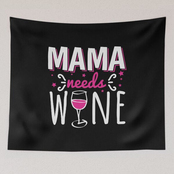 Item preview, Mama Needs Wine Mother's Day Gift Idea designed and sold by haselshirt.