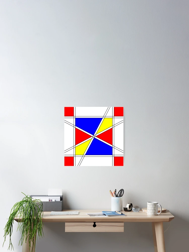Imagen 2 de 3, Póster con la obra Paneles, diseñada y vendida por EmblemThreads.