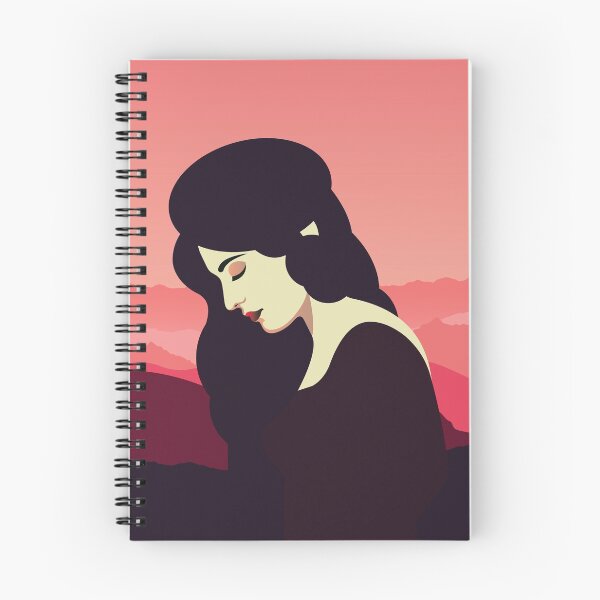 Item preview, Art Deco A Sleeper`s Retro Girl Posing Country Side Sunset Vintage Style designed and sold by 108dragons.