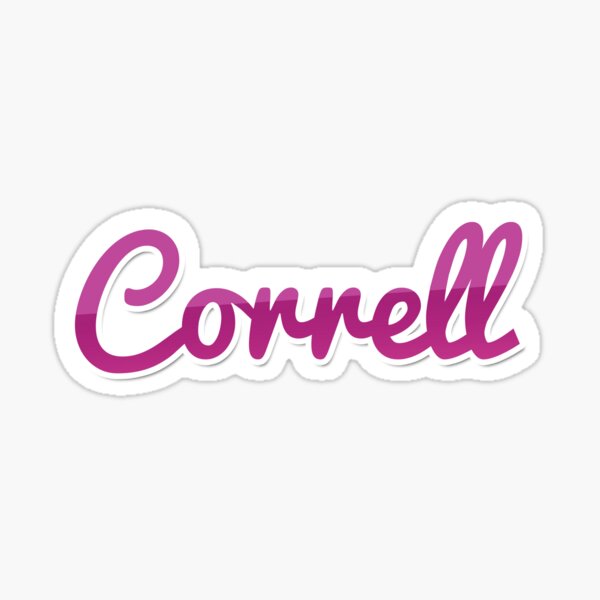 Correll Gifts & Merchandise | Redbubble