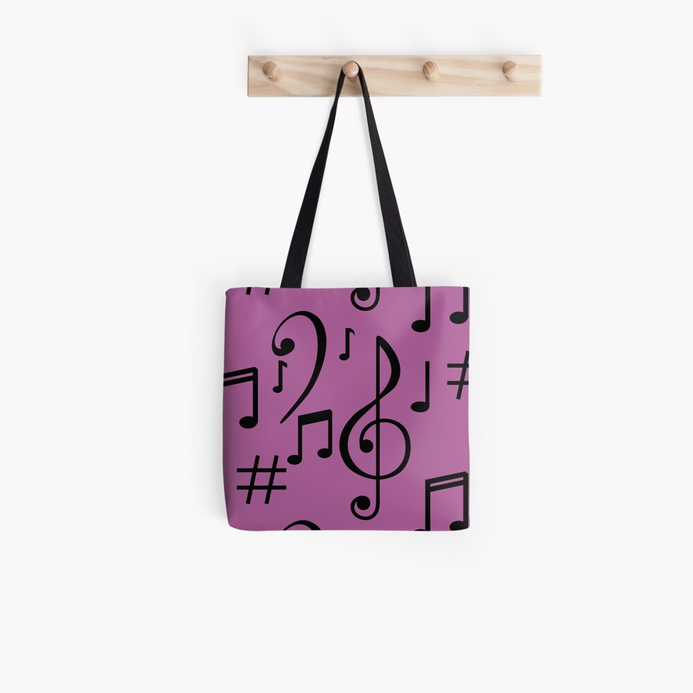 Musical Notes Tote Bag