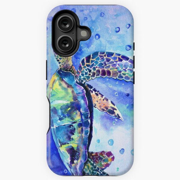 Item preview, Sea Turtle Underwater Scene designed and sold by surenart.