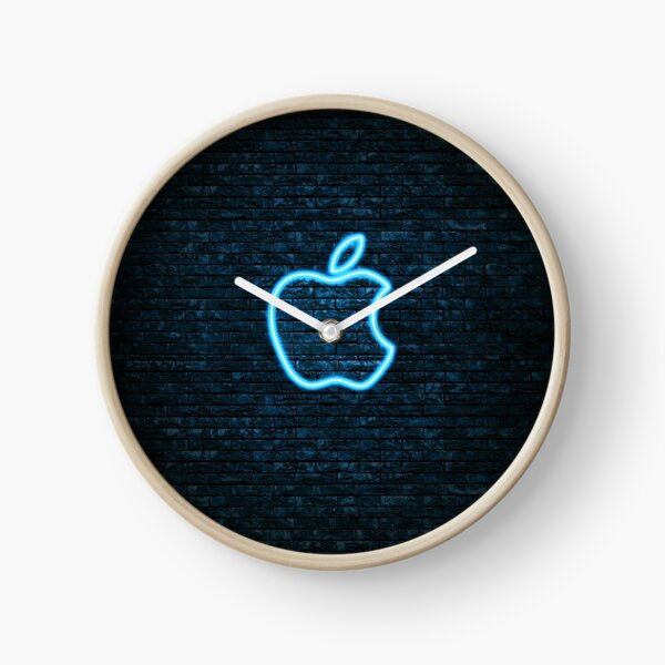 Apple Logo Clocks Redbubble