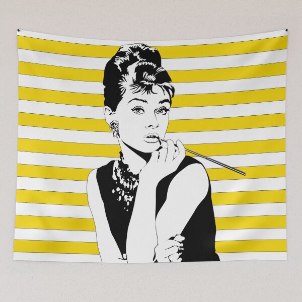 Item preview, Audrey Stripes Gold - CLAS0014 designed and sold by 3-Starfish.