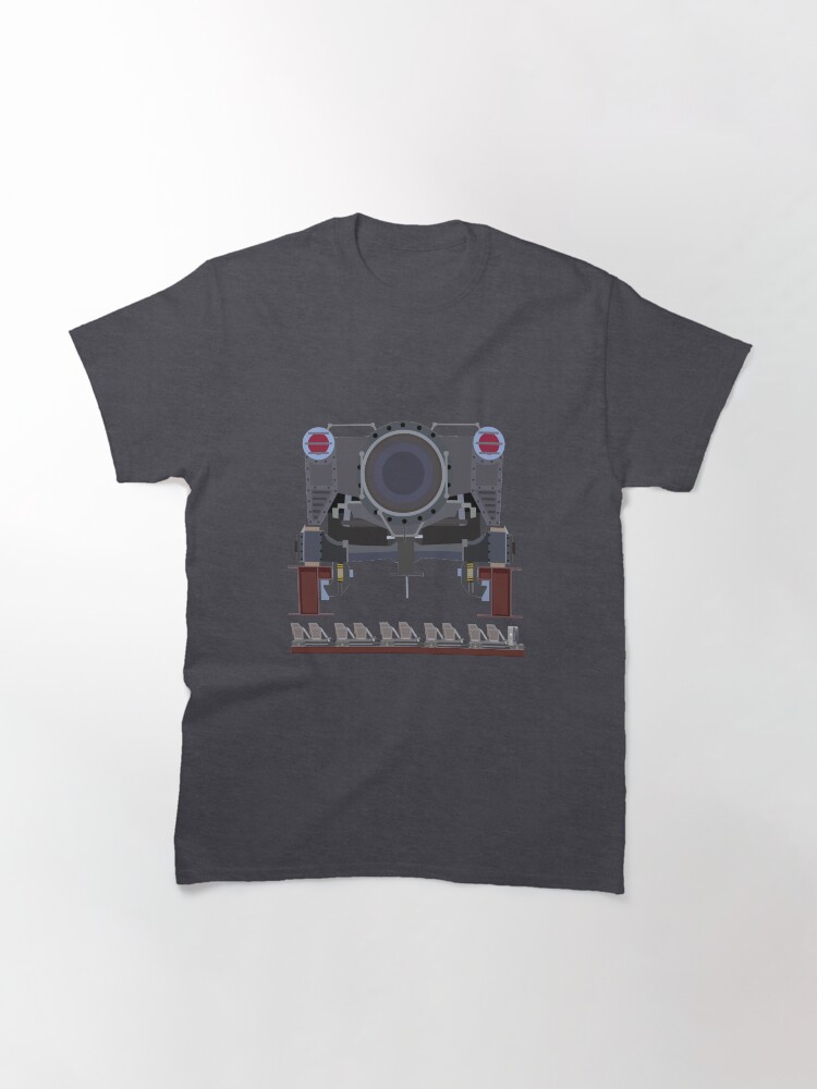 Alternate view of Steel Vengeance Rollercoaster Train Classic T-Shirt