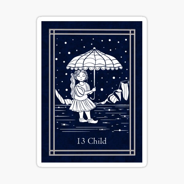 Item preview, Blue Night Lenormand: child designed and sold by Adriana Juarez.