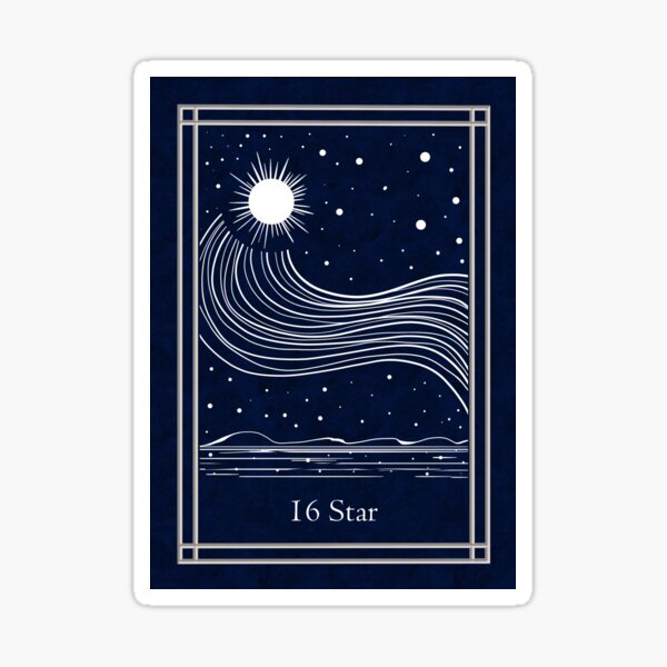 Item preview, Blue Night Lenormand: star designed and sold by Adriana Juarez.