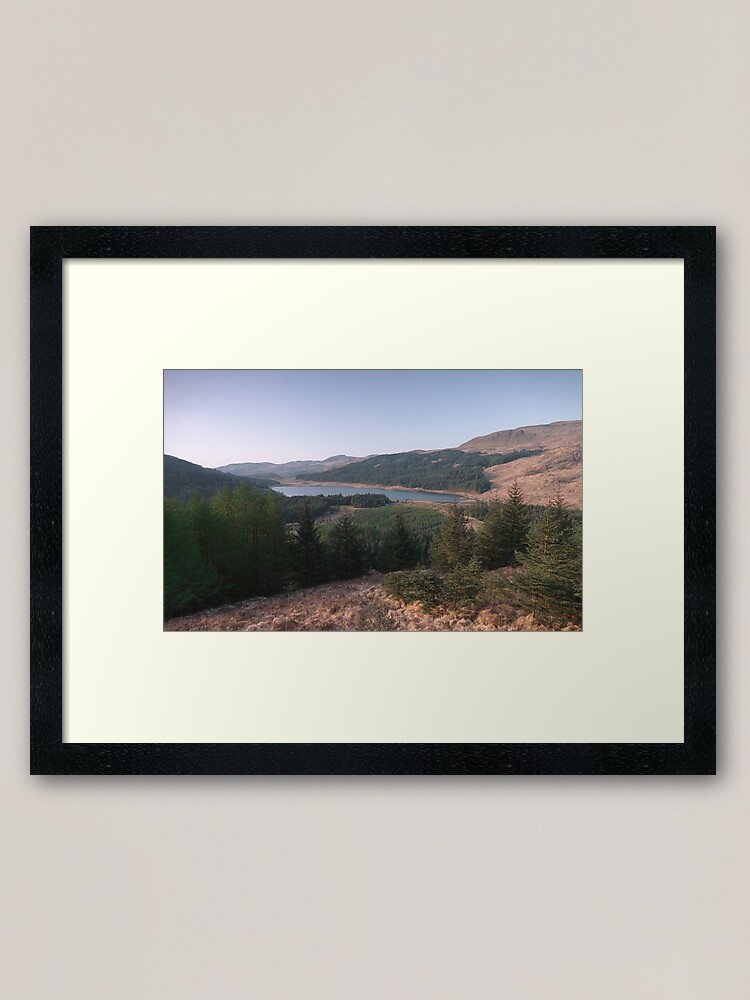 Thumbnail 2 of 7, Framed Art Print, Loch Doire nam Mart designed and sold by ShinyPhoto.