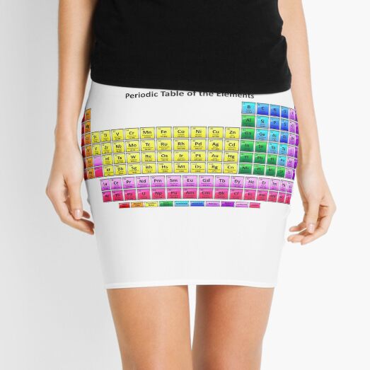 #Mendeleev's #Periodic #Table of the #Elements Mini Skirt
