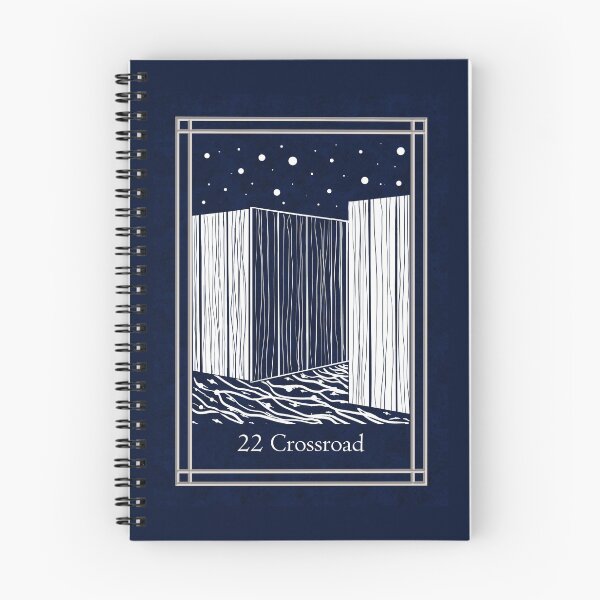 Item preview, Blue Night Lenormand: crossroad designed and sold by Adriana Juarez.