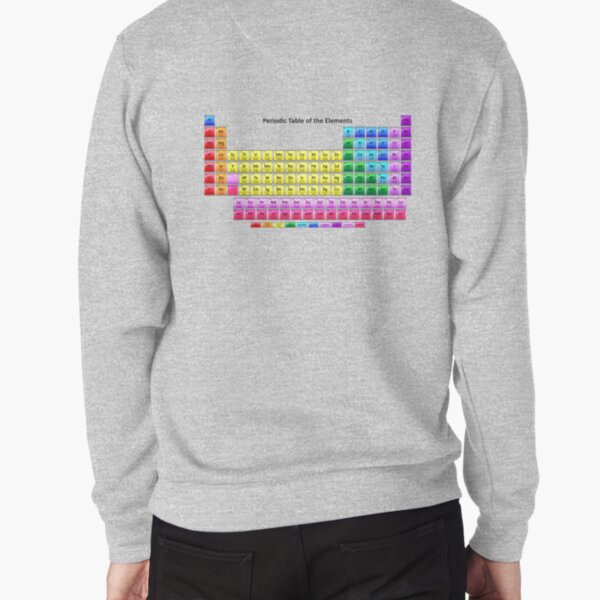 #Mendeleev's #Periodic #Table of the #Elements Pullover Sweatshirt