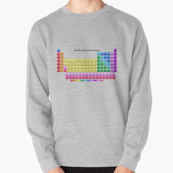 #Mendeleev's #Periodic #Table of the #Elements Pullover Sweatshirt