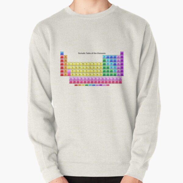 #Mendeleev's #Periodic #Table of the #Elements Pullover Sweatshirt