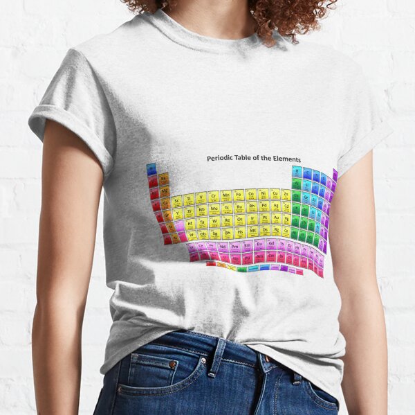 #Mendeleev's #Periodic #Table of the #Elements Classic T-Shirt