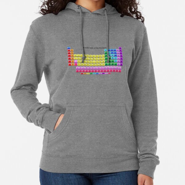 #Mendeleev's #Periodic #Table of the #Elements Lightweight Hoodie