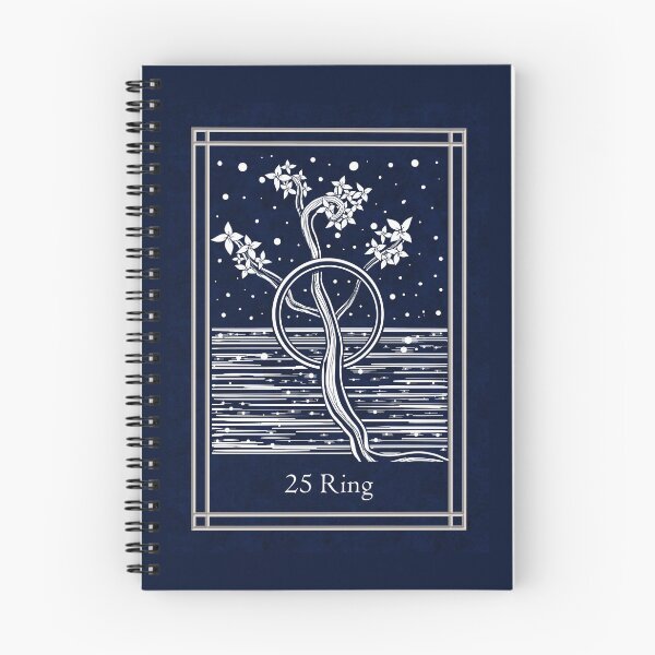 Item preview, Blue Night Lenormand: ring designed and sold by Adriana Juarez.