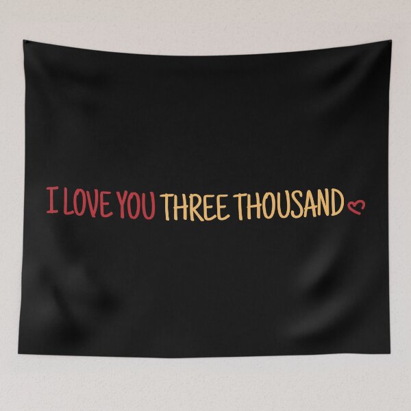 Item preview, I LOVE YOU 3000 designed and sold by ibShelbys.