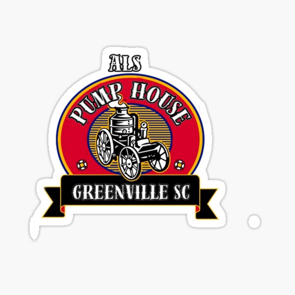 "ALs PUMP HOUSE Greenville SC" Sticker for Sale by SwampfoxDesign