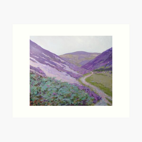 Item preview, Heather Weather by Edinburgh Artist Tess Dunlop https://edinburghartist.gallery designed and sold by Tracey Pacitti.