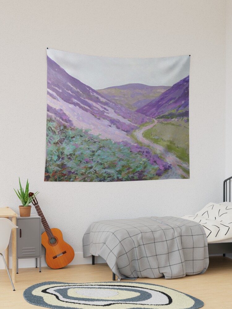 Heather Weather by Edinburgh Artist Tess Dunlop  https://edinburghartist.gallery | Tapestry