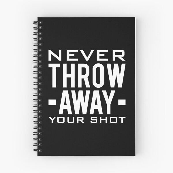 Item preview, Never Throw Away Your Shot designed and sold by T-shirt For You.