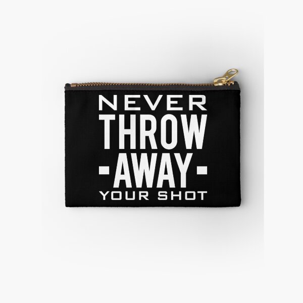 Item preview, Never Throw Away Your Shot designed and sold by T-shirt For You.