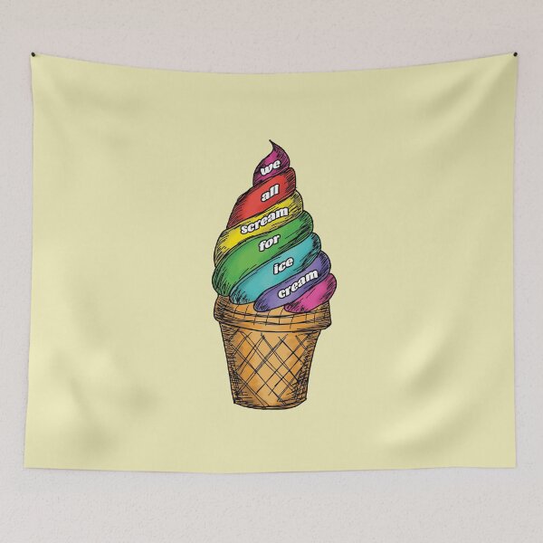 Item preview, we all scream for ice cream again! designed and sold by daisydebby.