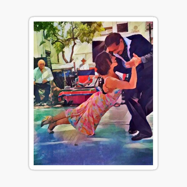 Tango in Buenos Aires, Milonga del Indio 2 Sticker