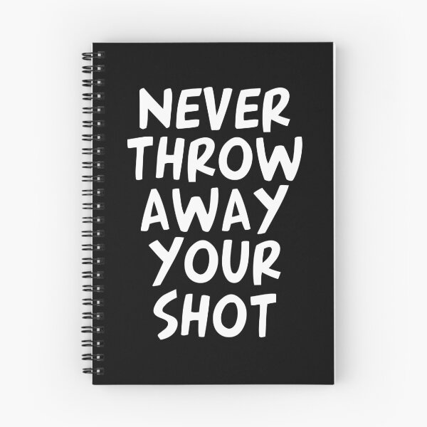 Item preview, Never Throw Away Your Shot designed and sold by T-shirt For You.