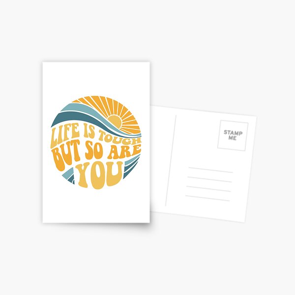 Item preview, Life is tough but so are you - Mental Health Awareness Month designed and sold by Your Paradigm Design.