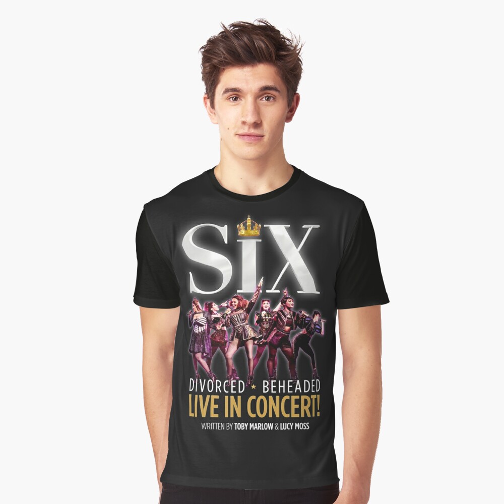 Six The Musical Design Six The Musical Tri-Blend T-Shirt | Redbubble