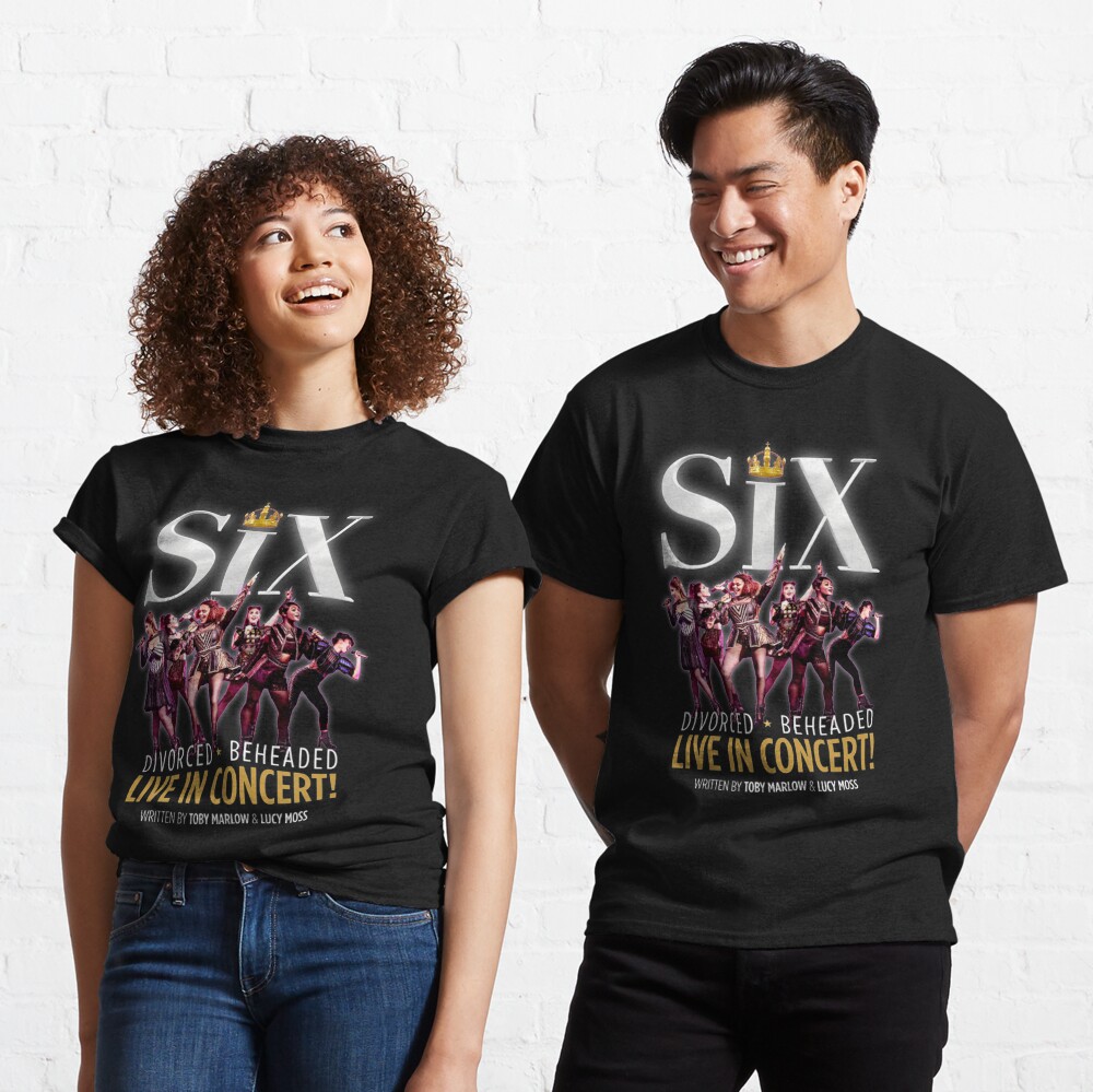 Six The Musical Design Six The Musical Tri-Blend T-Shirt | Redbubble