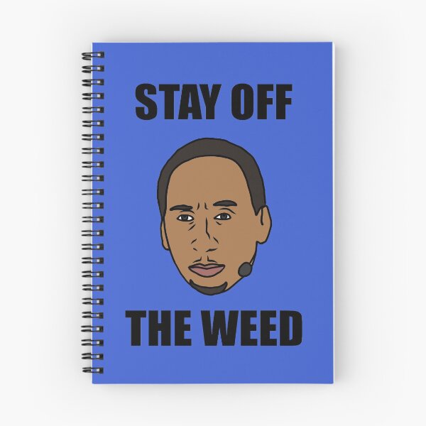 Item preview, Stephen A. Smith "Stay Off The Weed" designed and sold by RatTrapTees.