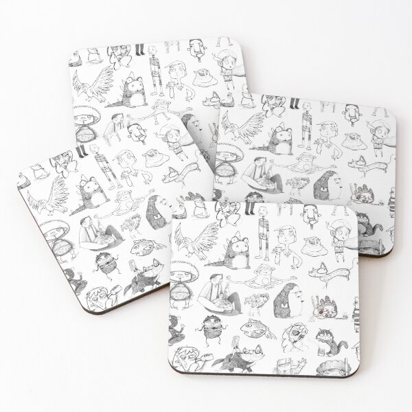 Item preview, Characters designed and sold by Grisel Illustrations.