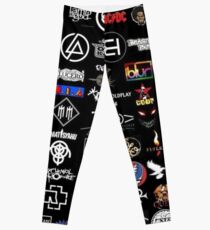 Rock Band Logo Leggings