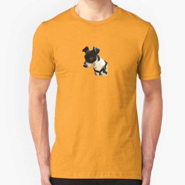 Carl the Rat Terrier Slim Fit T-Shirt