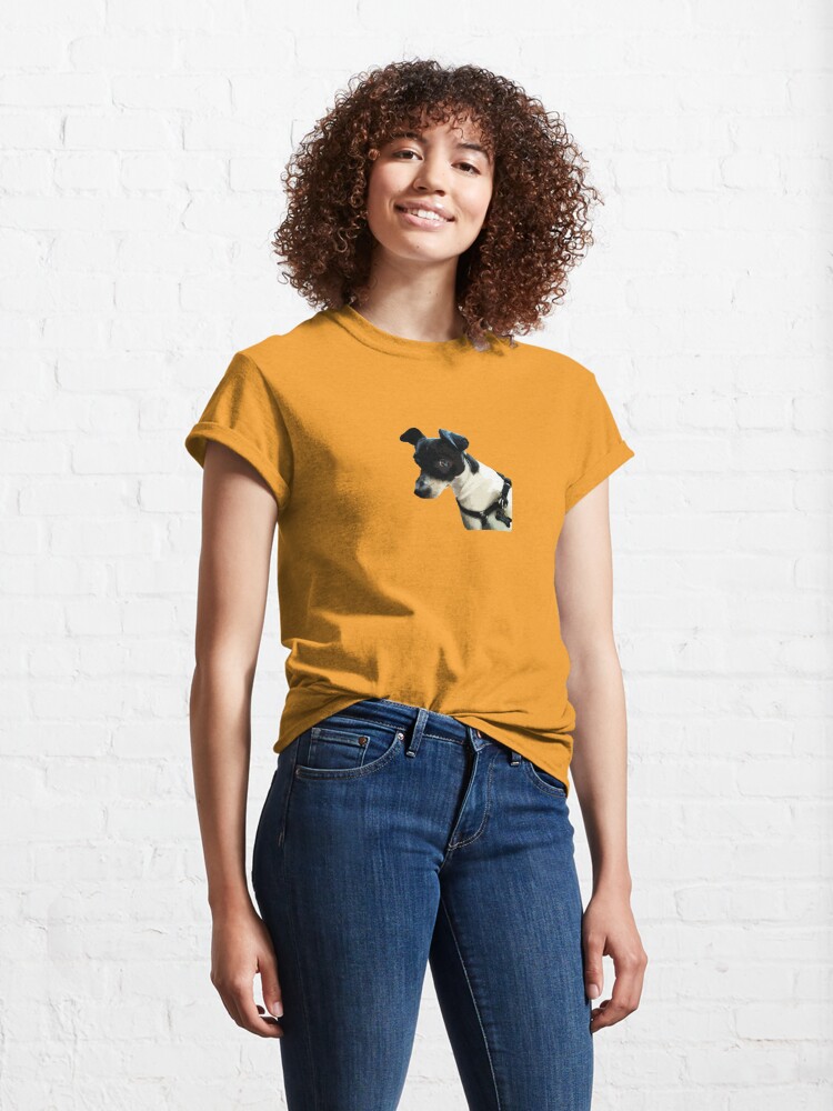 Alternate view of Carl the Rat Terrier Classic T-Shirt
