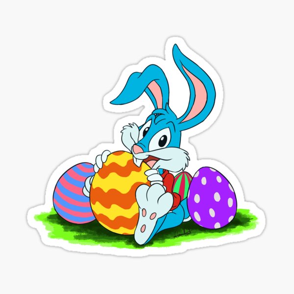 Item preview, Buster Bunny Easter eggs designed and sold by Carla  Luz.