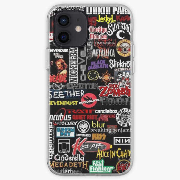 Rock n Roll Bands iPhone Soft Case