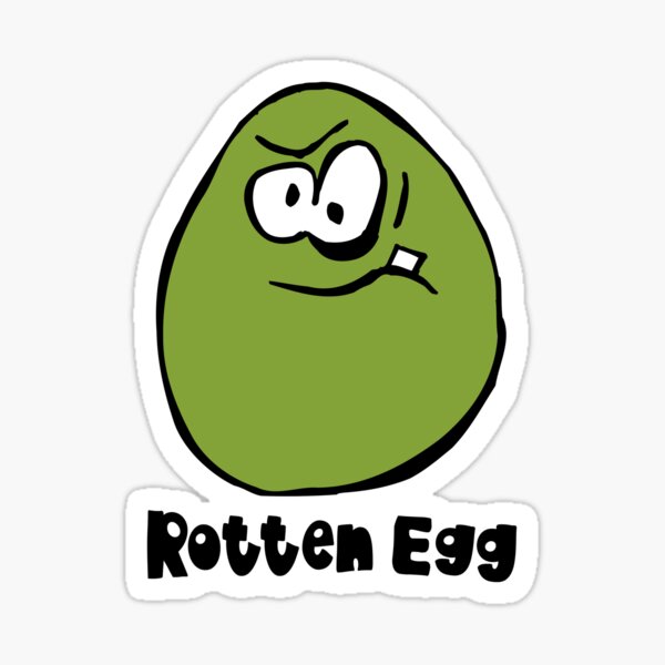 Rotten Egg Sticker for Sale by drawforpun