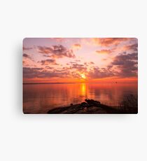 New England Sunrise Canvas Print