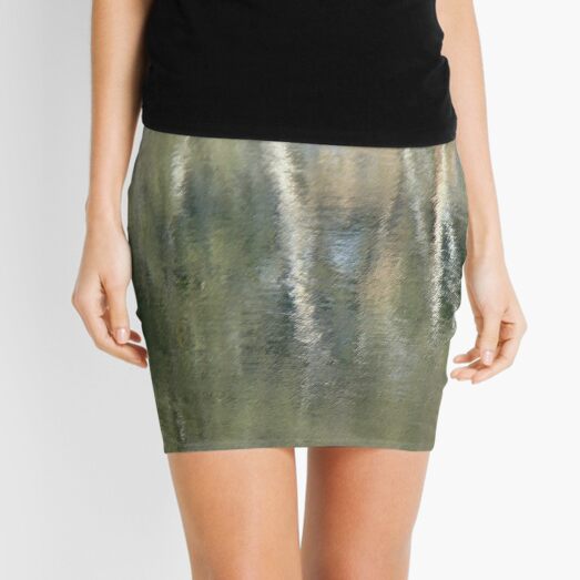 impressionist reflections  Mini Skirt
