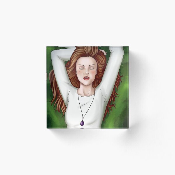 Sleeping Beauty (Digital) Acrylic Block