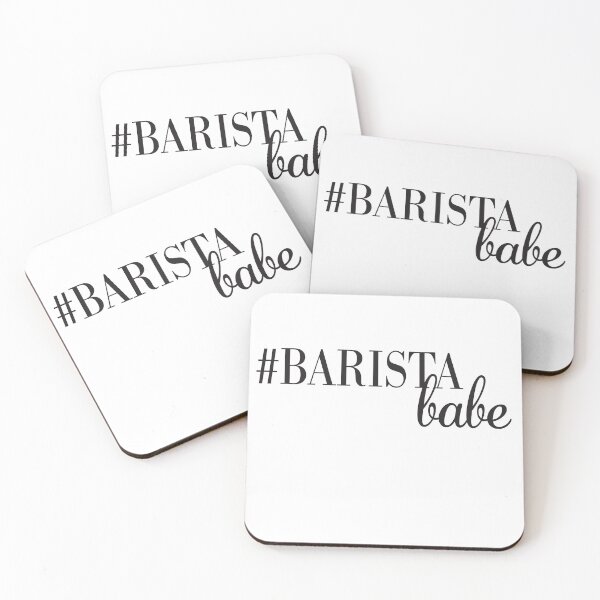 Item preview, #baristababe designed and sold by maybeedesignsco.