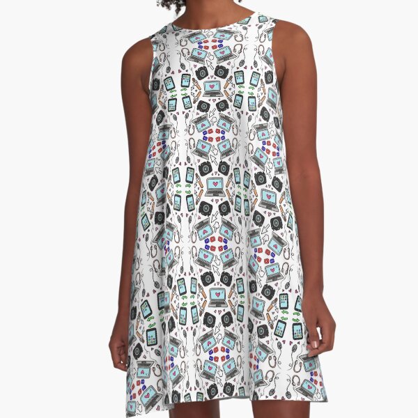 Tech Love A-Line Dress